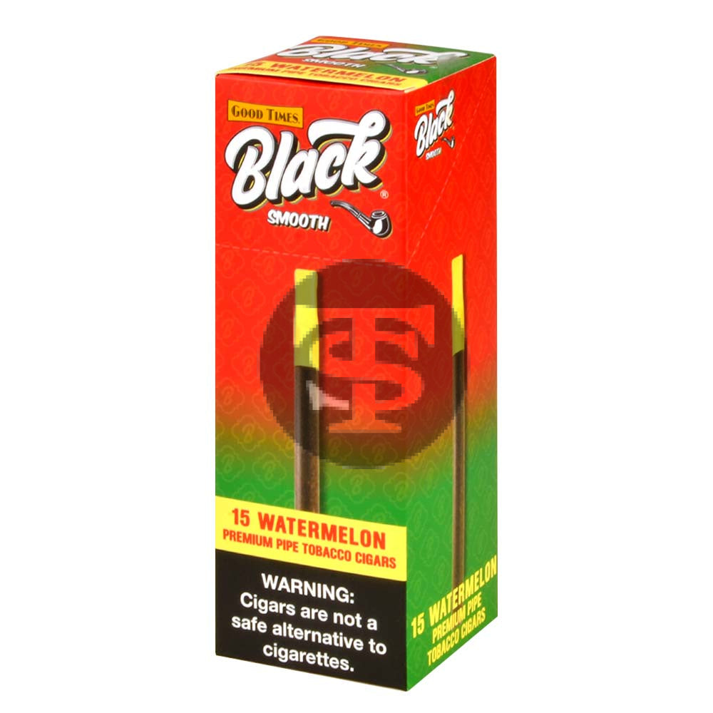 Good Times Black Smooth Watermelon Cigarillos 15ct