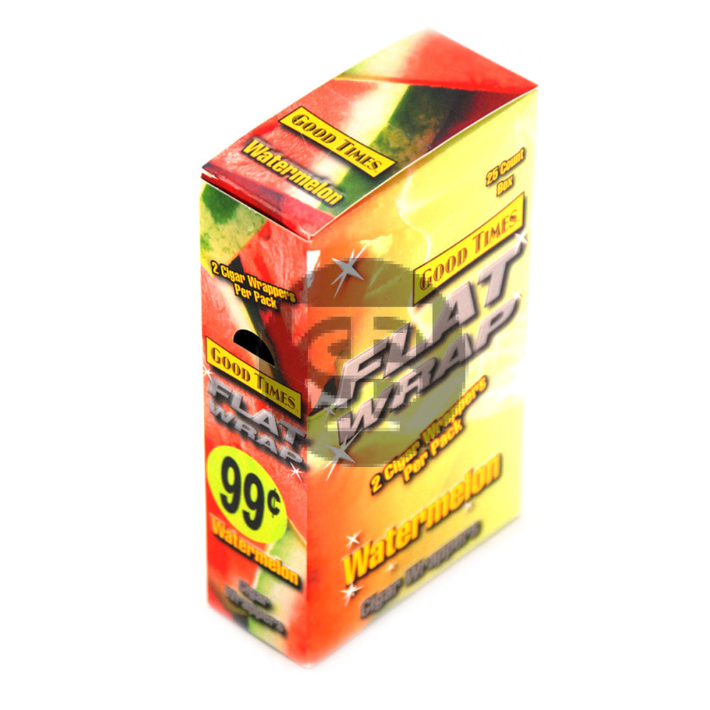 Good Times Strawberry Kiwi Flat Wraps Pre Priced 25 Pouches of 2 3