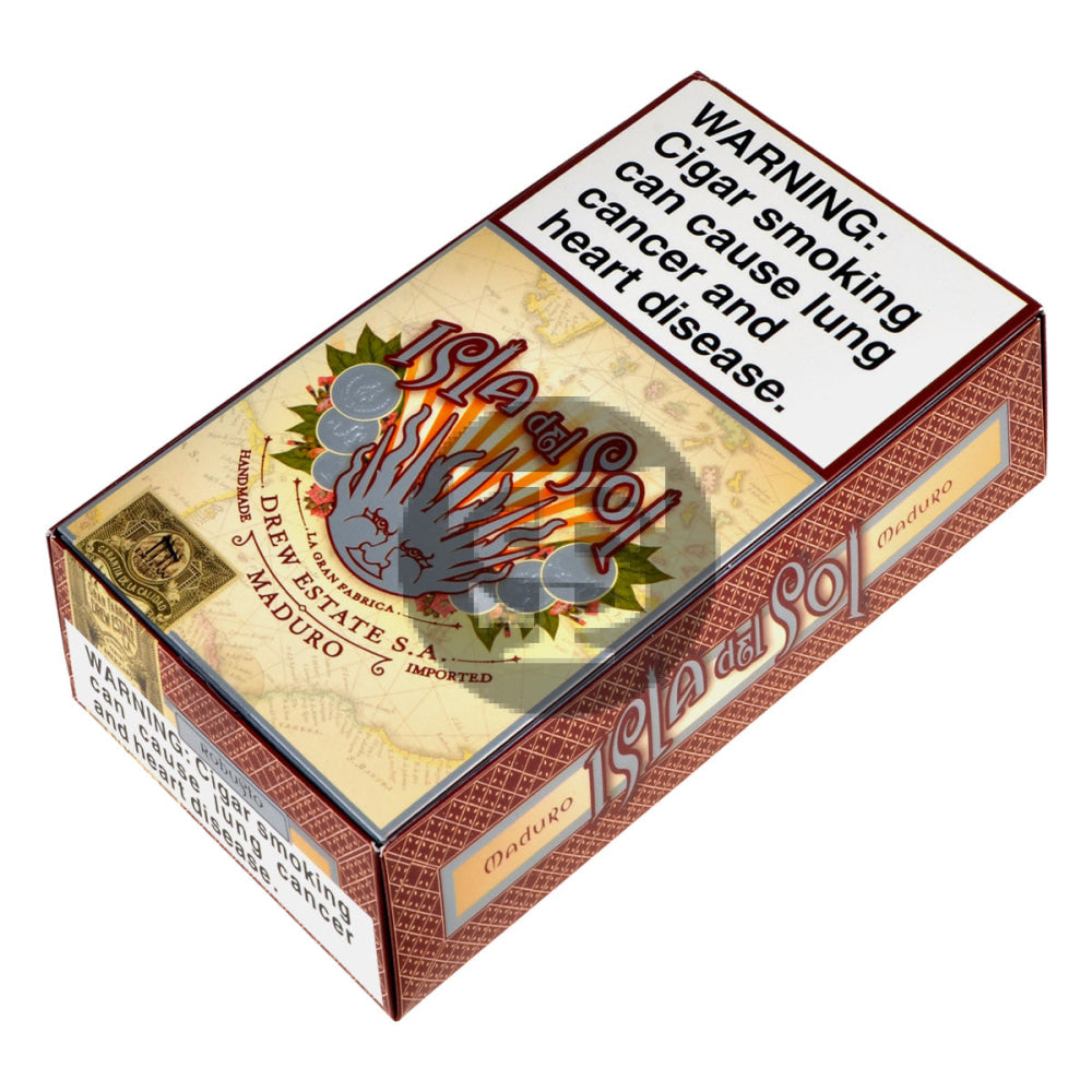 Isla Del Sol Robusto Maduro Cigars Box of 10 1