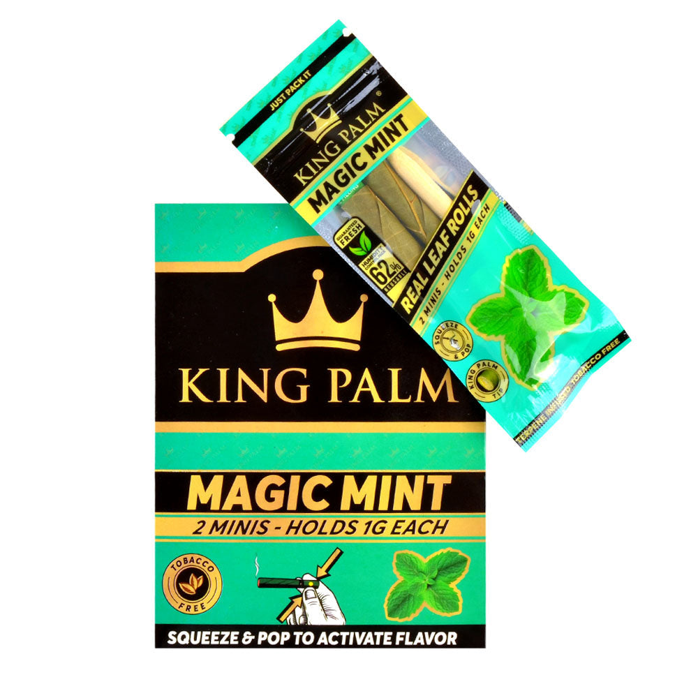 King Palm Rolls Minis Magic Mint 20 Packs of 2
