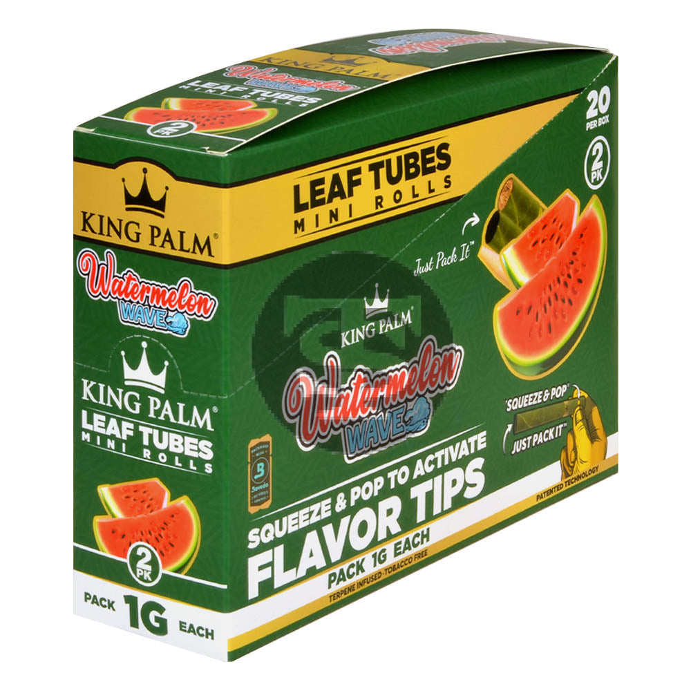 King Palm Rolls Minis Watermelon Wave 20 Packs of 2