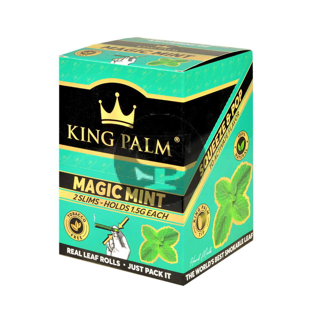 King Palm Rolls Slims Magic Mint 20 Packs of 2