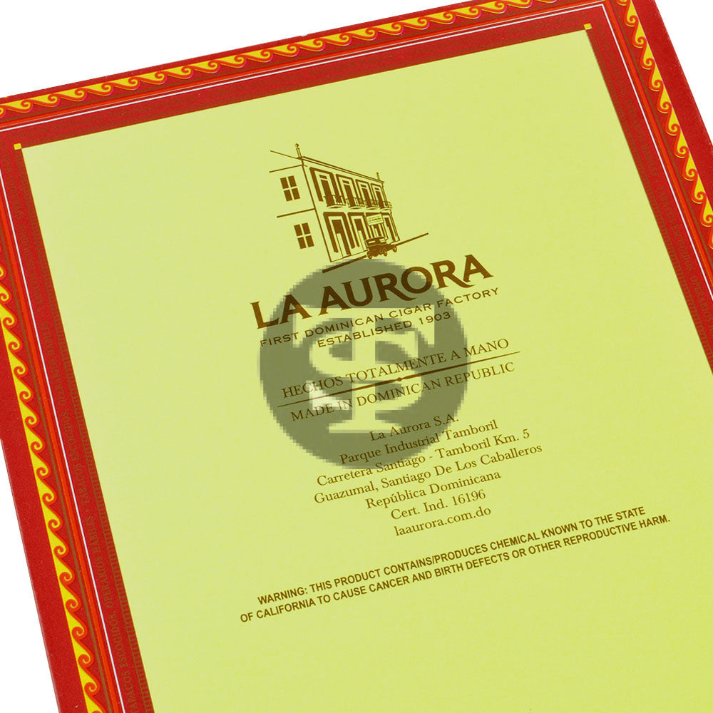 La Aurora 1903 Cameroon Gran Toro Cigars Box of 20