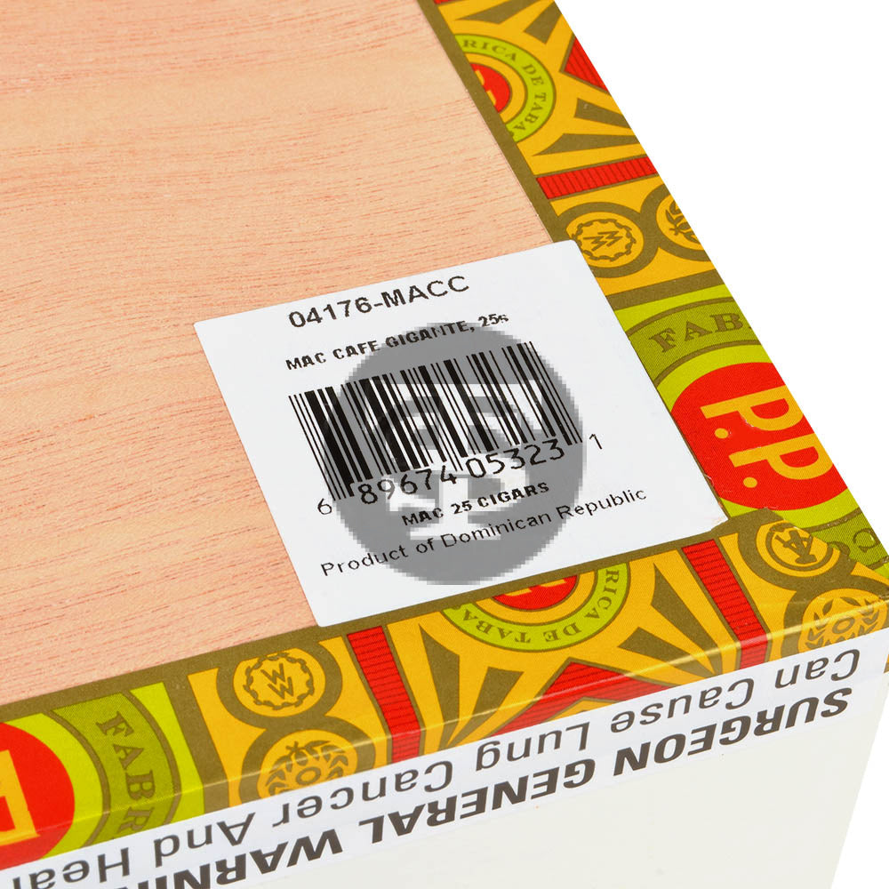 Macanudo Gigante Cafe Cigars Box of 25