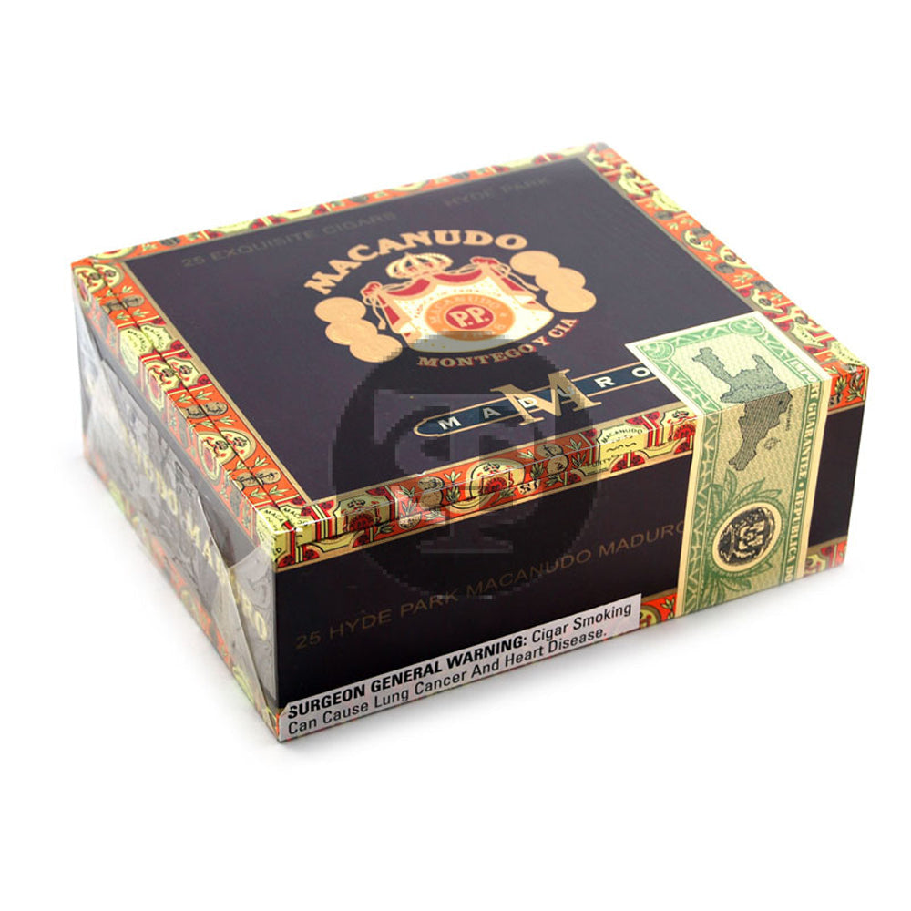 Macanudo Hyde Park Maduro Cigars Box of 25 1
