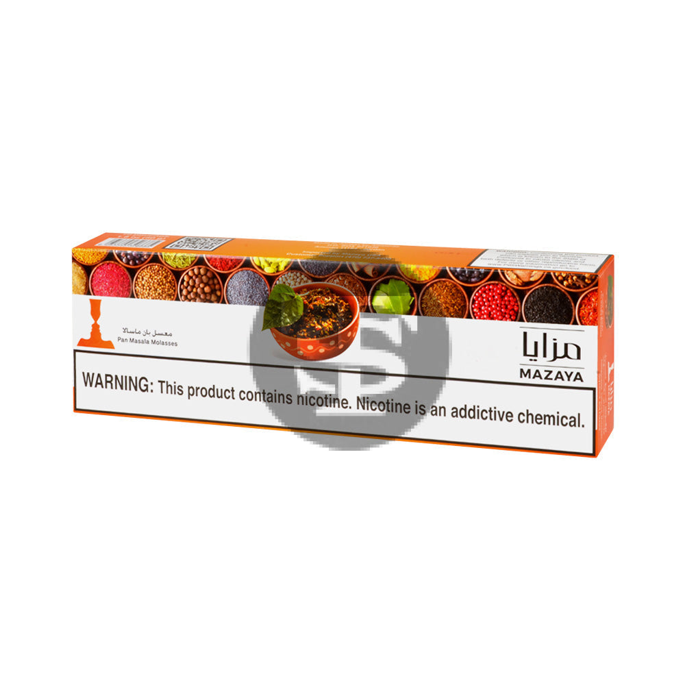 Mazaya Hookah Tobacco 10 Packs of 50g Pan Masala