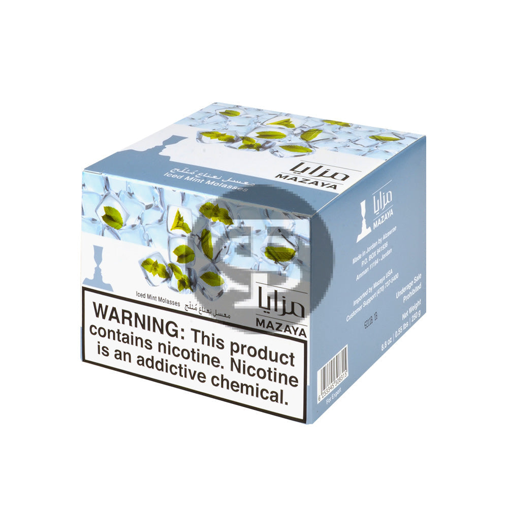 Mazaya Hookah Tobacco 250g Iced Mint