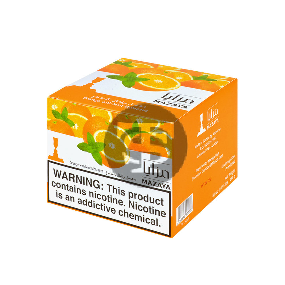 Mazaya Hookah Tobacco 250g Orange With Mint