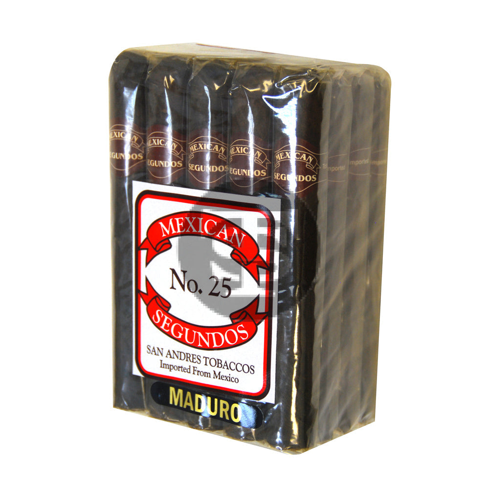 Mexican Segundos No. 25 Maduro Cigars Bundle of 20 1