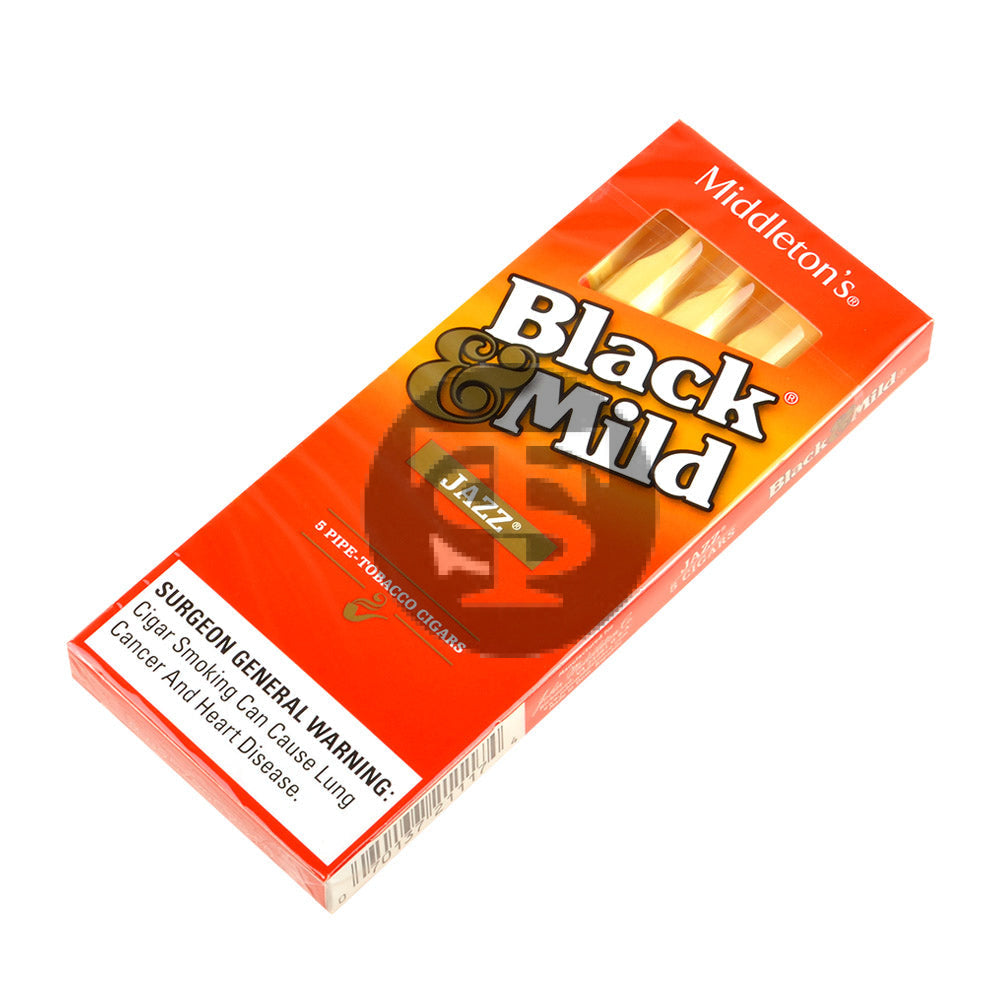 Middleton’s Black & Mild Jazz Cigars 10 Packs of 5