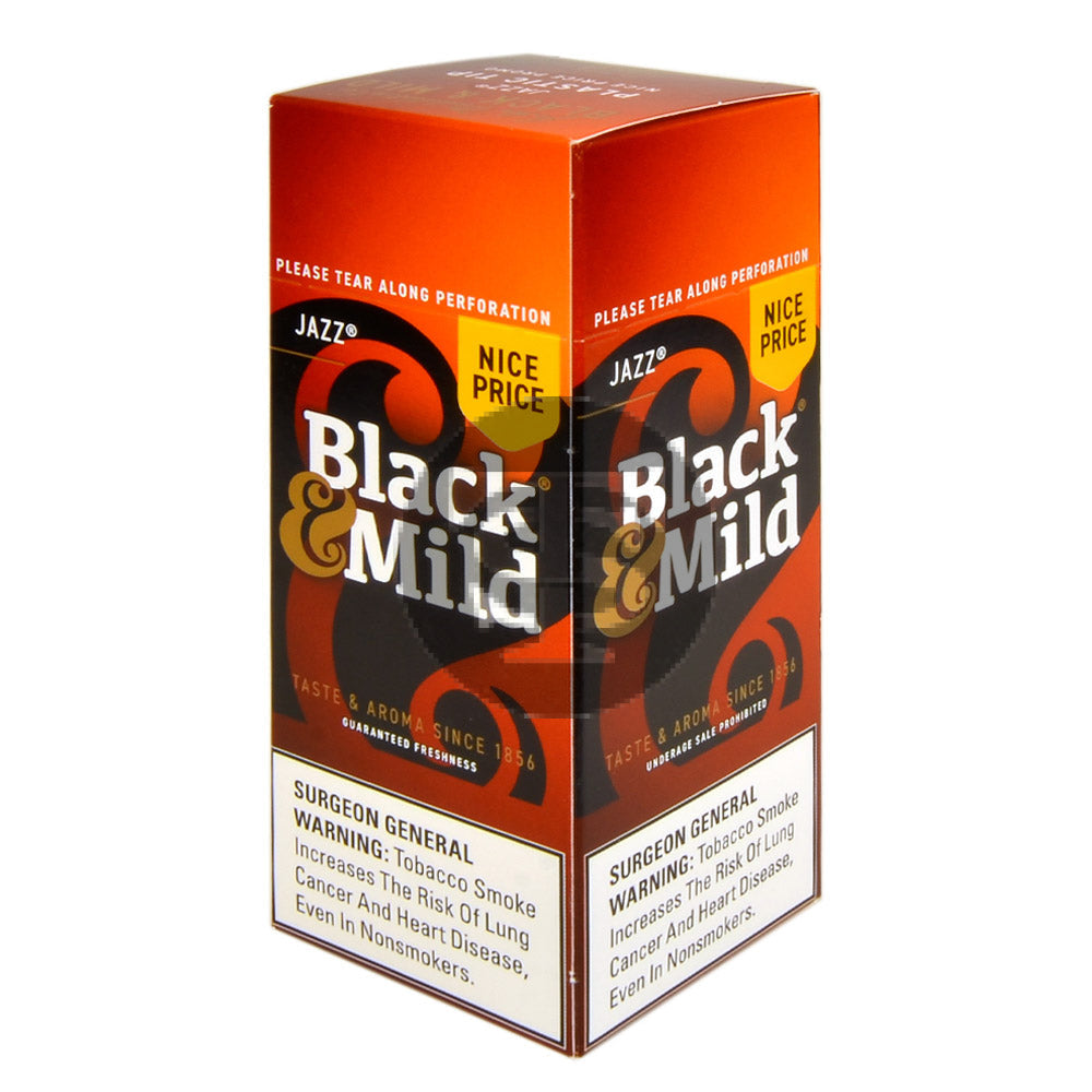 Middleton’s Black & Mild Nice Price Jazz Plastic Tip Box of 25 Cigars