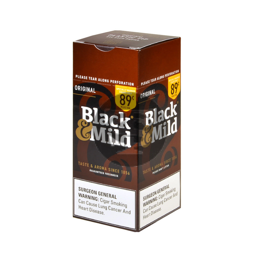 Middleton’s Black & Mild Regular 89 Cents Box of 25 Cigars