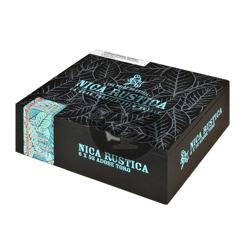 Nica Rustica Adobe Toro Cigars Box of 25