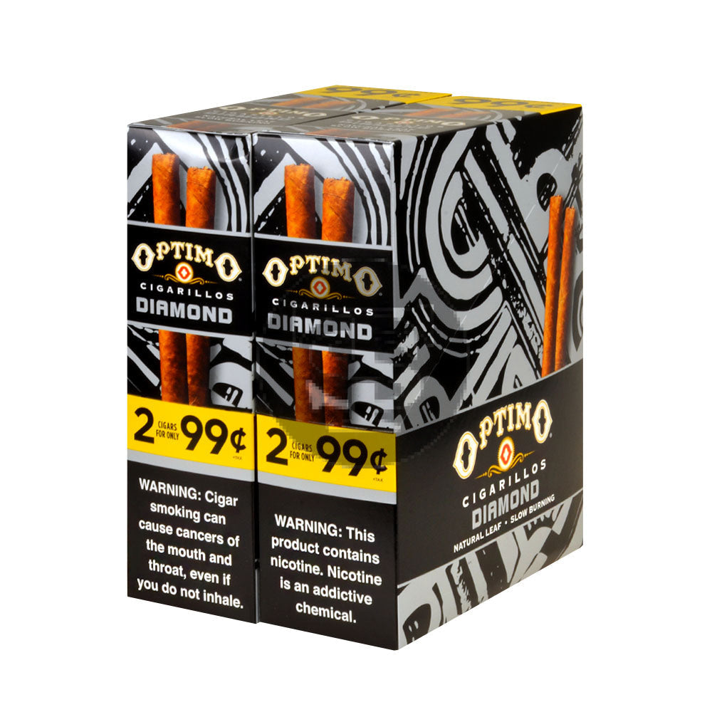 Optimo 2 for 99¢ Cigarillos 30 Pouches of 2 Diamond 1