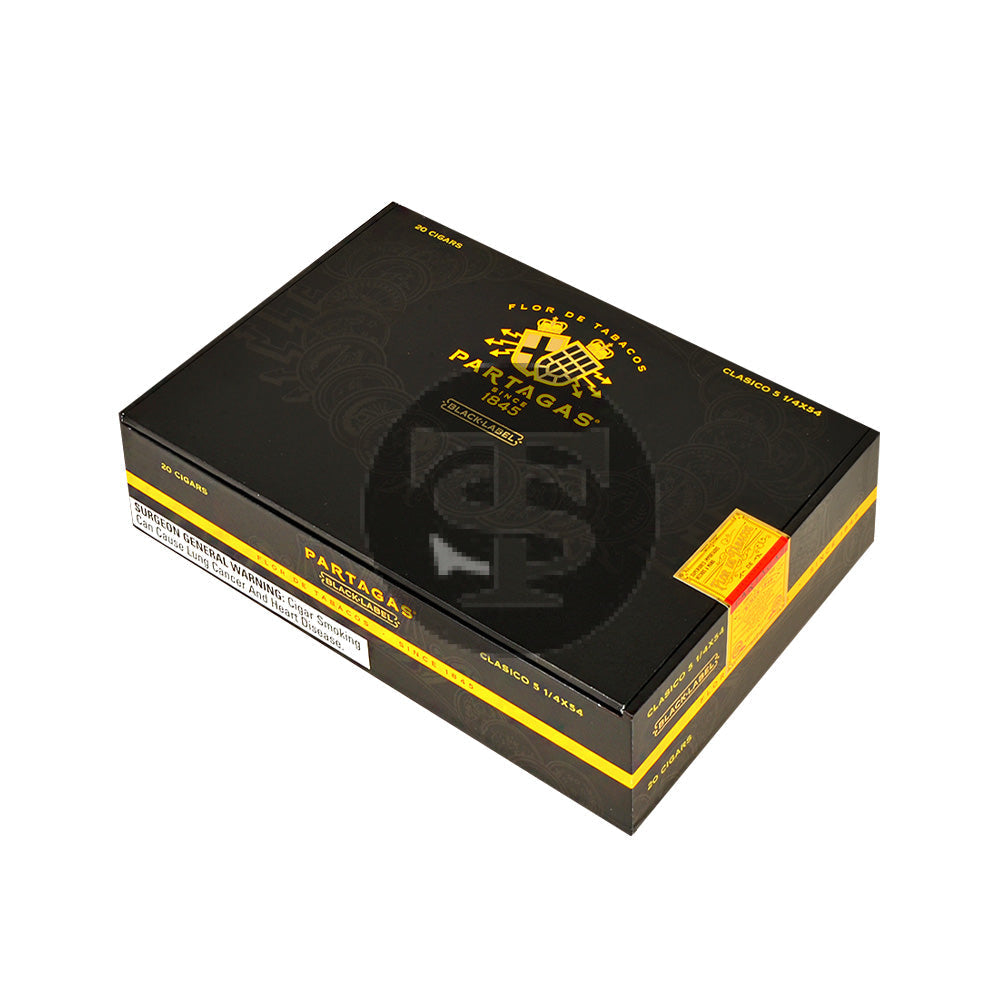 Partagas Black Label Classico Cigars Box of 20 5