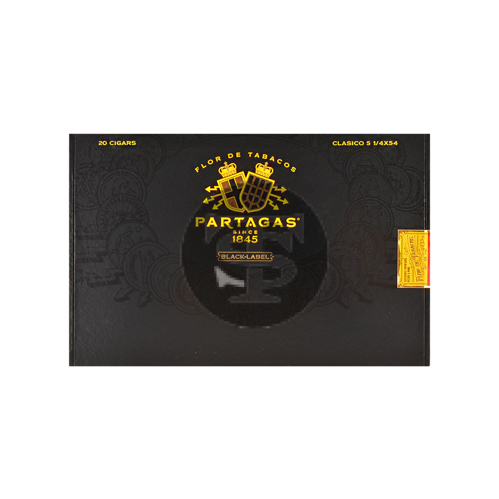 Partagas Black Label Classico Cigars Box of 20 2