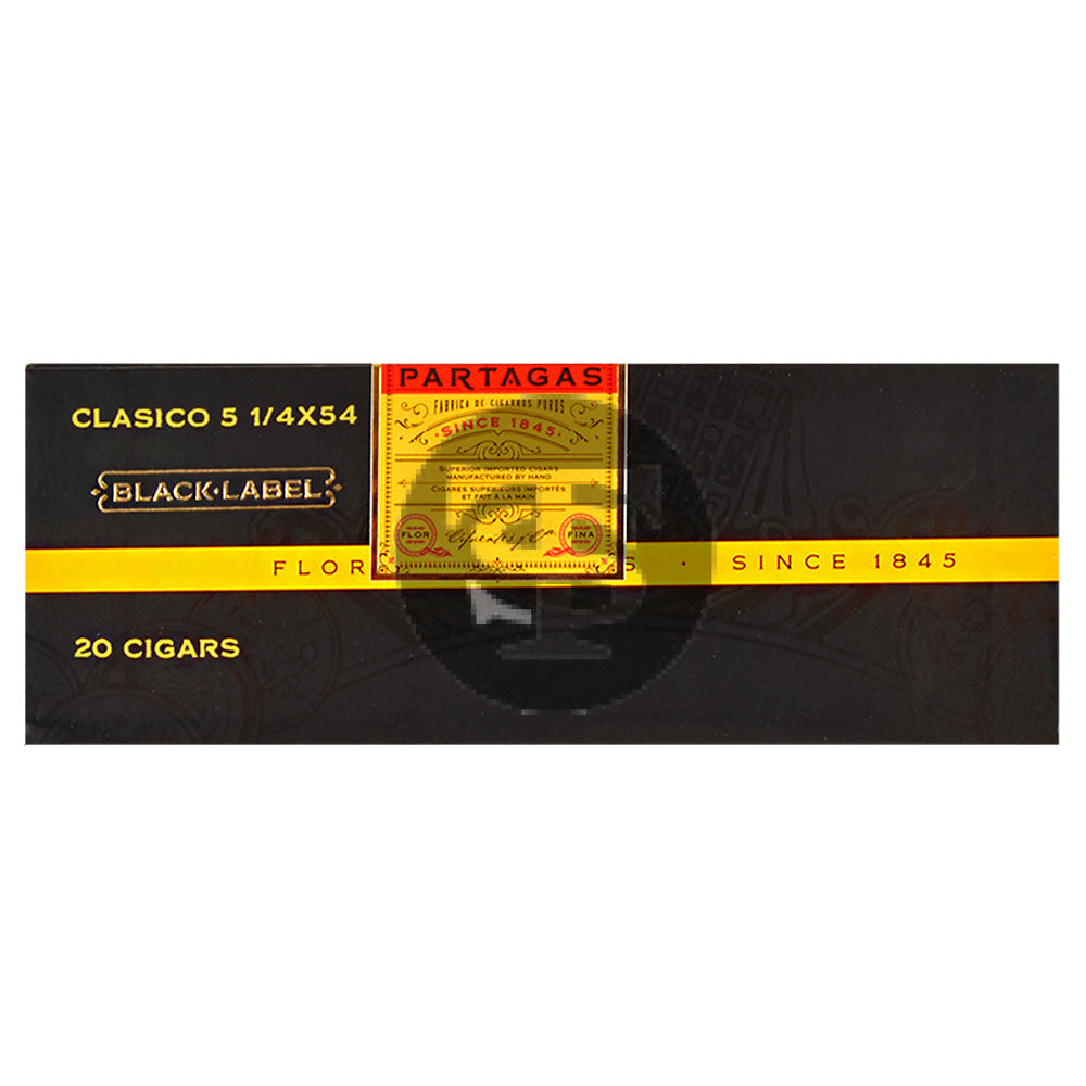 Partagas Black Label Classico Cigars Box of 20 3