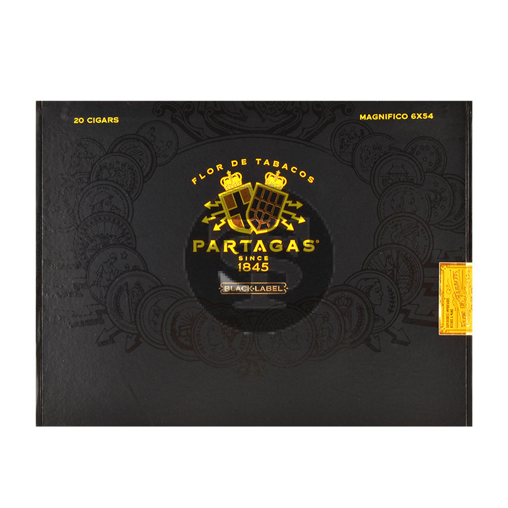 Partagas Black Label Magnifico Cigars Box of 20 3