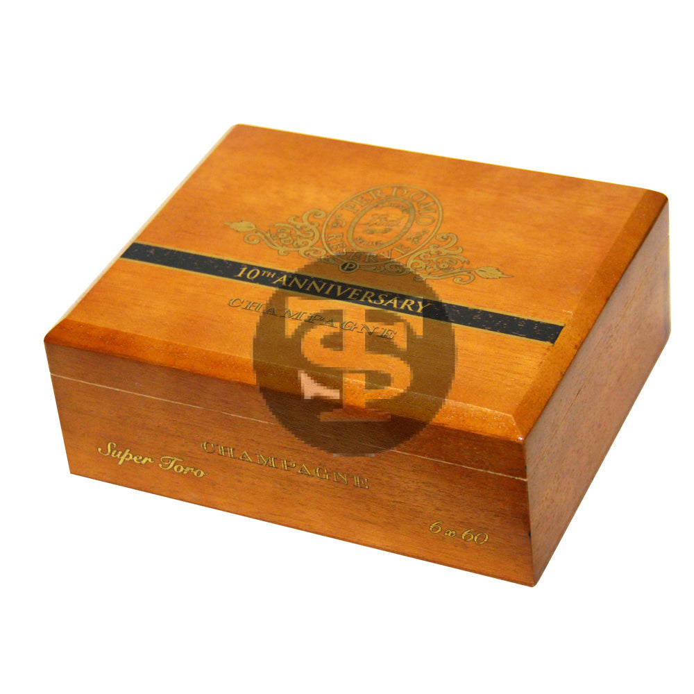 Perdomo 10th Anniversary Super Toro Champagne Cigars Box of 25 1