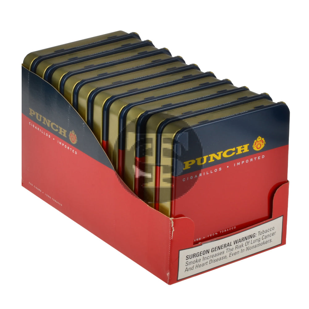 Punch Cigarillos Cigars 10 Tins of 20 1