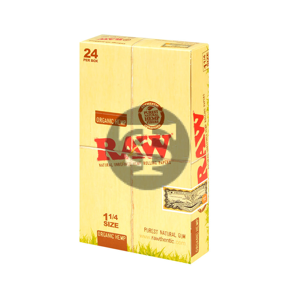 RAW Organic Papers 1 1/4 Pack fo 24 1