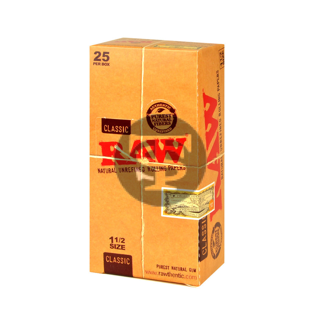 RAW Papers 1 1/2 Pack of 25