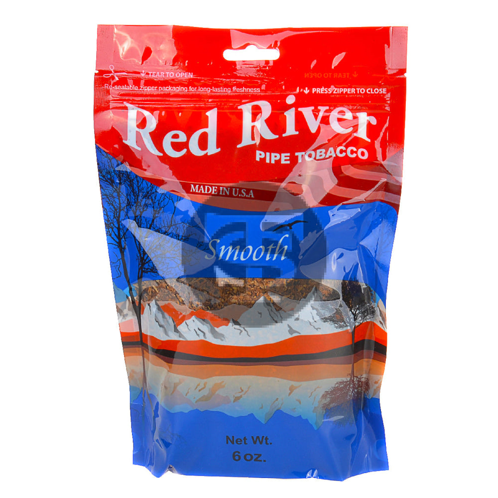 Red River Smooth Pipe Tobacco 6 oz. Bag 1