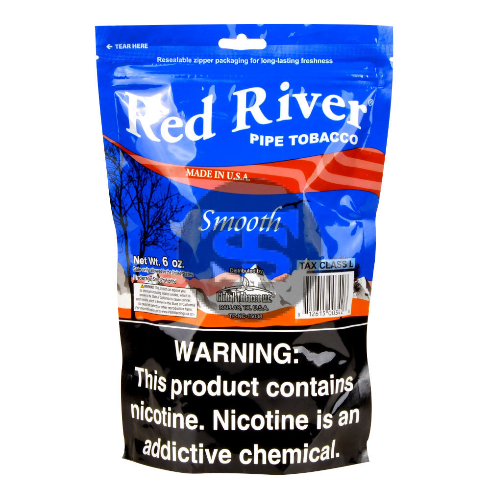 Red River Smooth Pipe Tobacco 6 oz. Bag