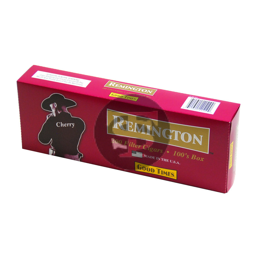 Remington Cherry Filtered Cigars 10 Packs of 20 1