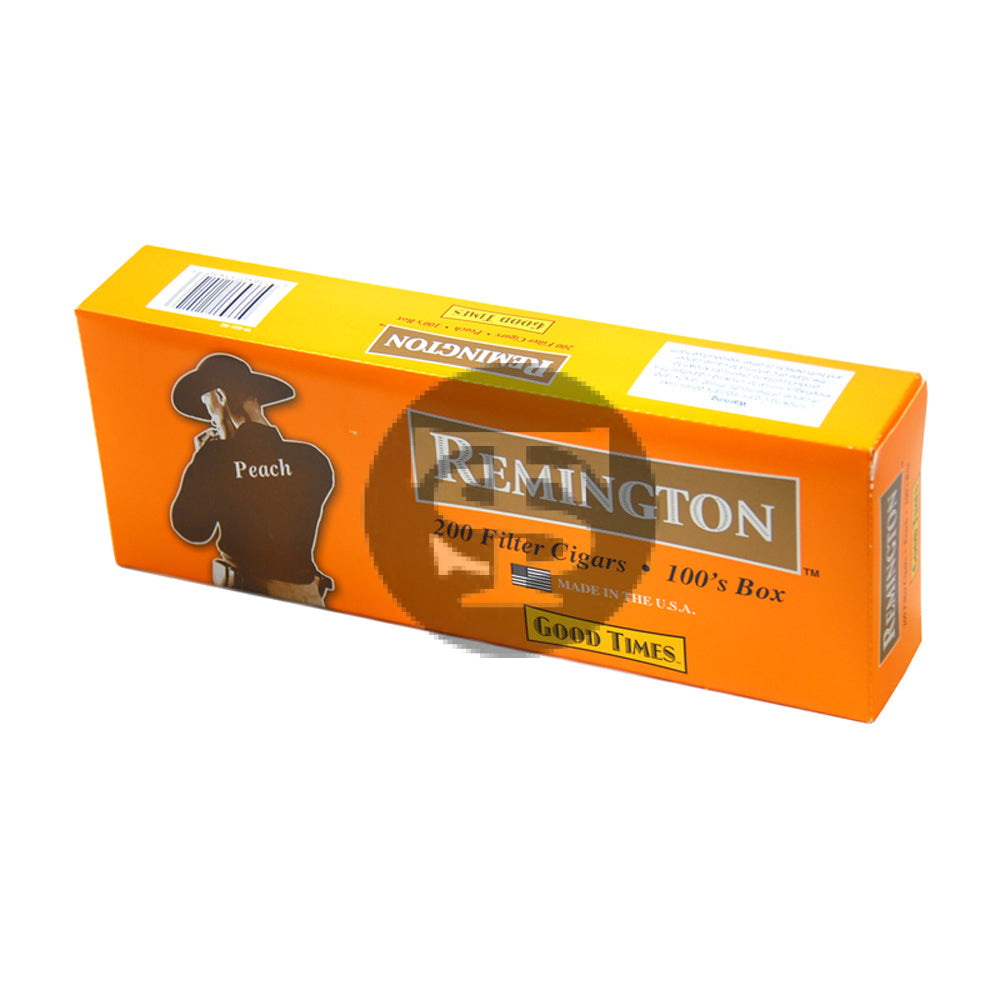 Remington Peach Filtered Cigars 10 Packs of 20 1