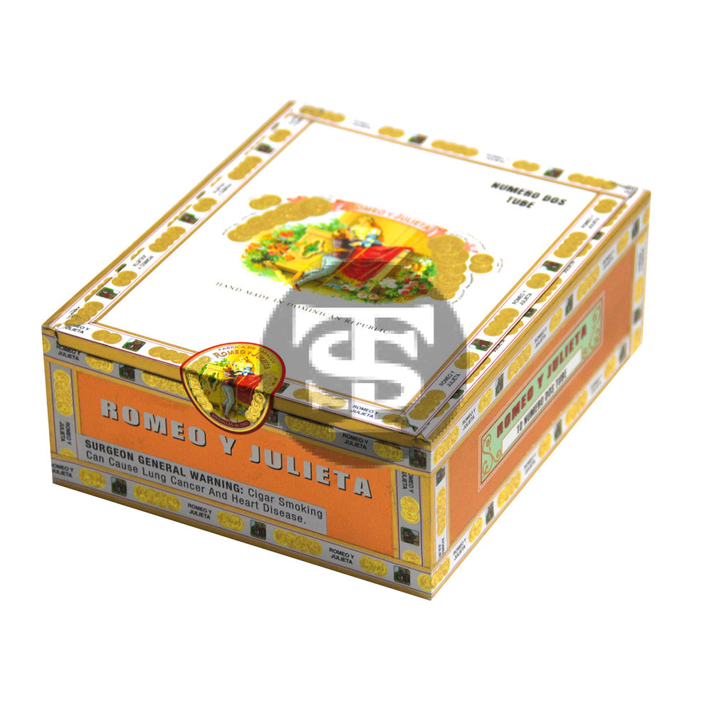 Romeo Y Julieta 1875 Numero Dos Tube Cigars Box of 10 5