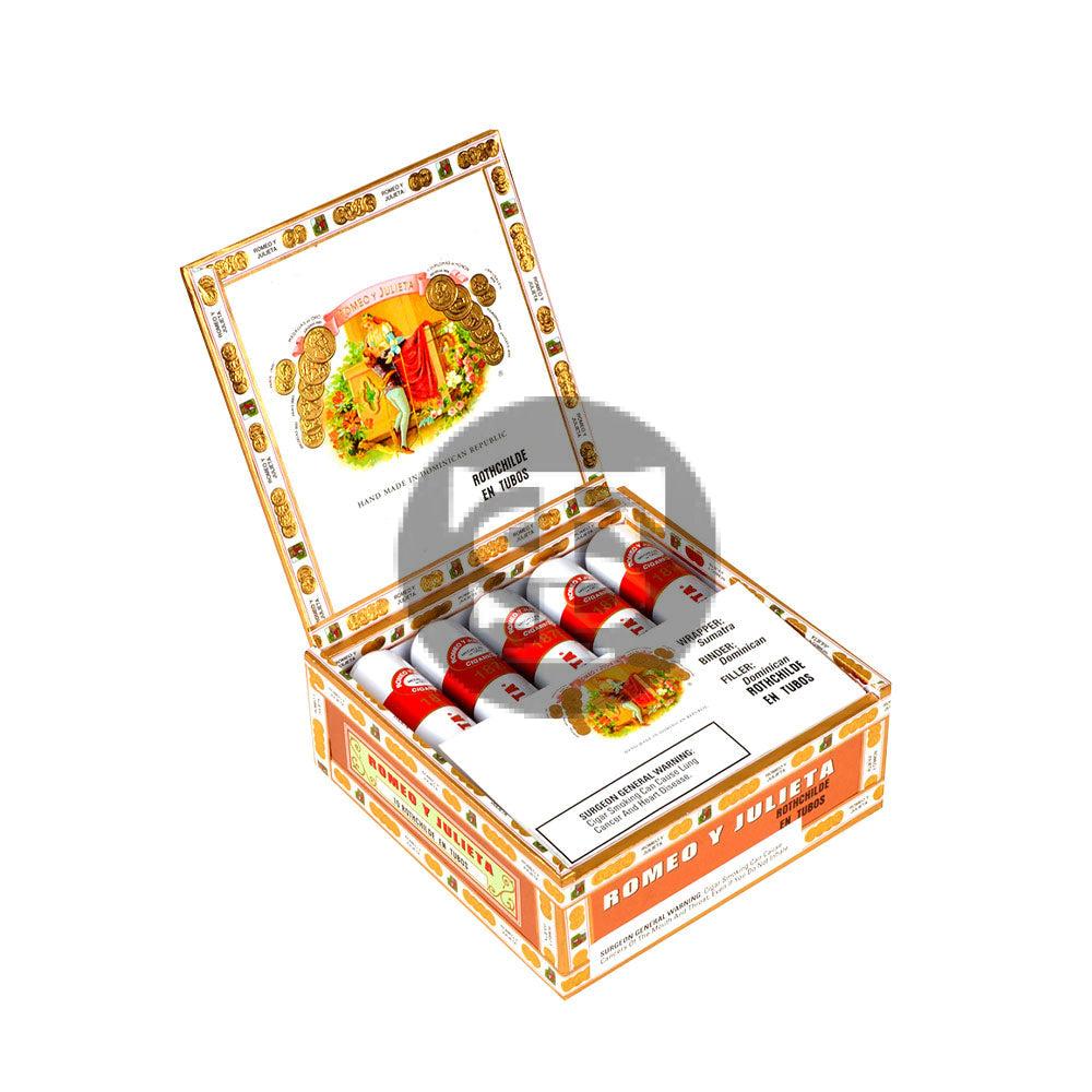 Romeo Y Julieta 1875 Numero Dos Tube Cigars Box of 10 4