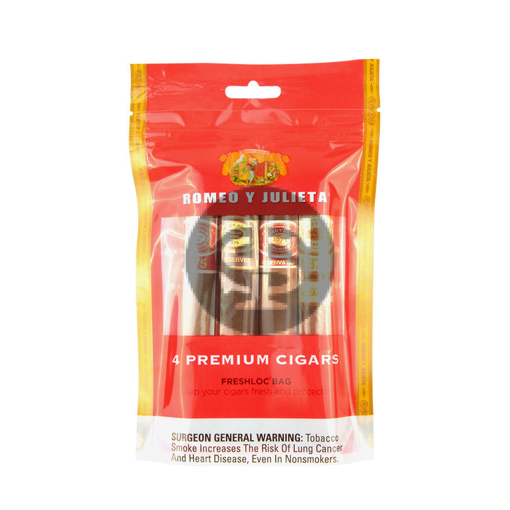 Romeo Y Julieta Freshpack Toro Cigars Sampler Pack of 4