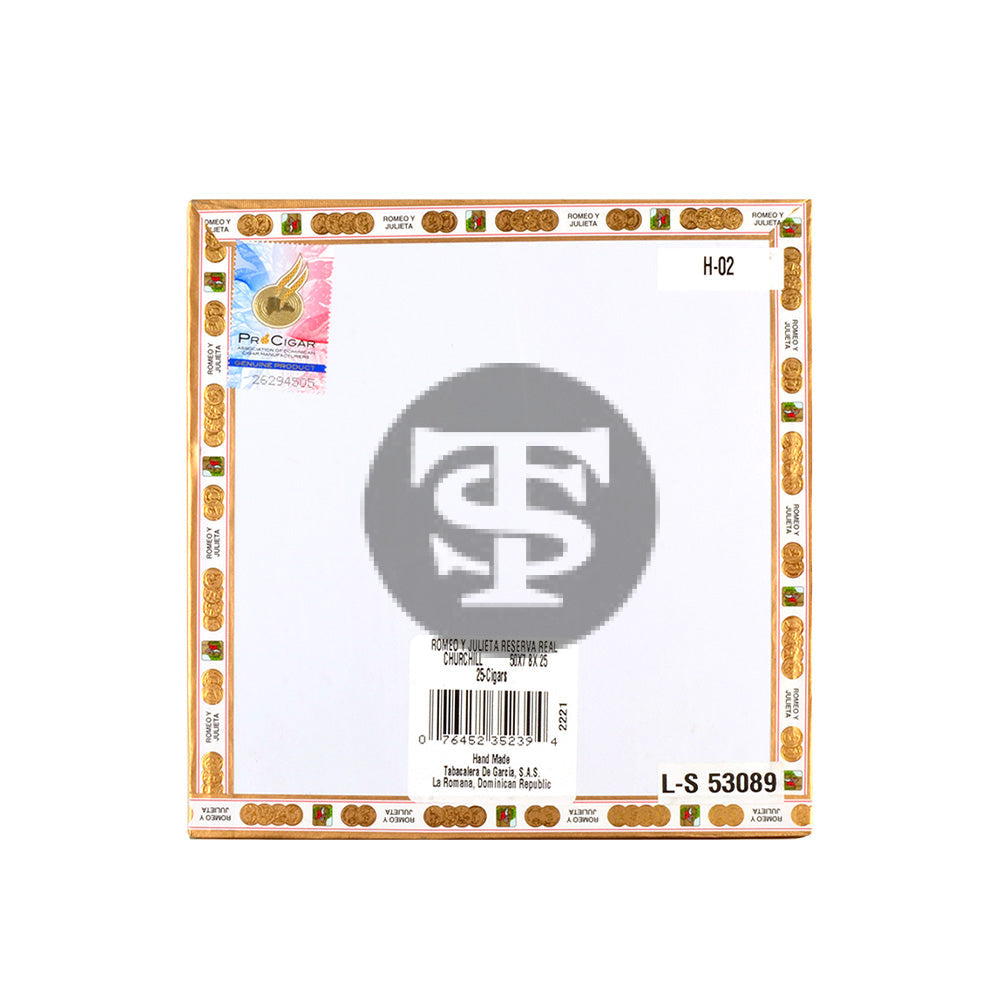 Romeo Y Julieta Reserva Real Churchill Cigars Box of 25 3
