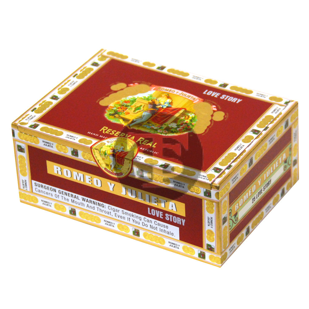 Romeo Y Julieta Reserva Real Love Story Cigars Box of 25 1
