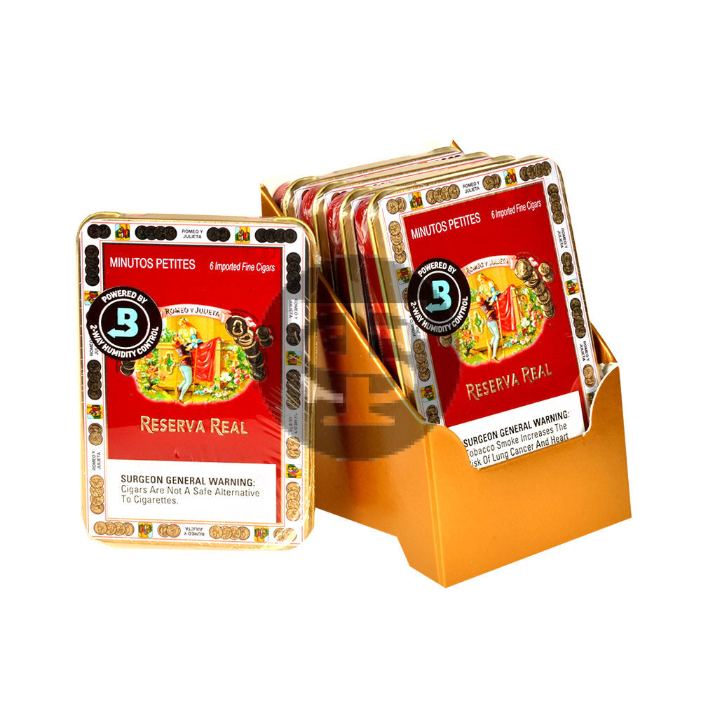Romeo Y Julieta Reserva Real Minutos Petites Cigars 5 Tins of 6 2