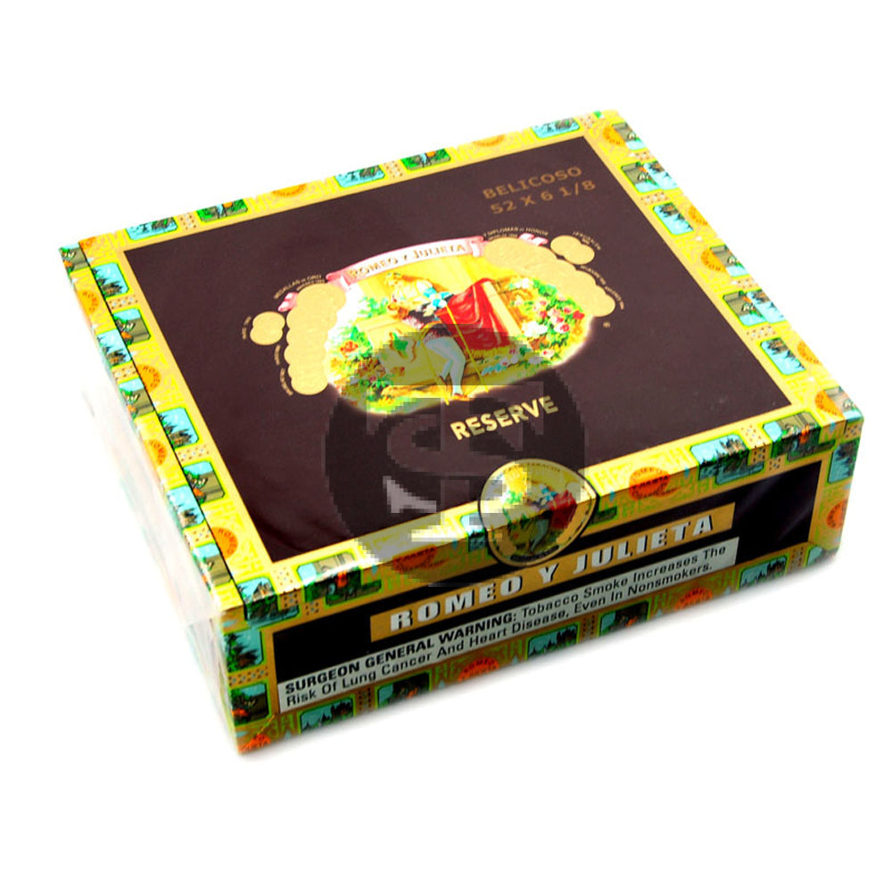 Romeo Y Julieta Reserve Habano Belicosos Cigars Box of 27 5