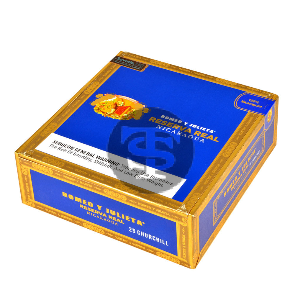 Romeo Y Julieta Reserve Real Churchill Nicaragua 25 count box