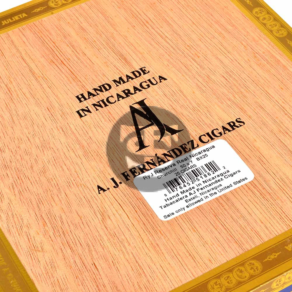 Romeo Y Julieta Reserve Real Churchill Nicaragua 25 count box