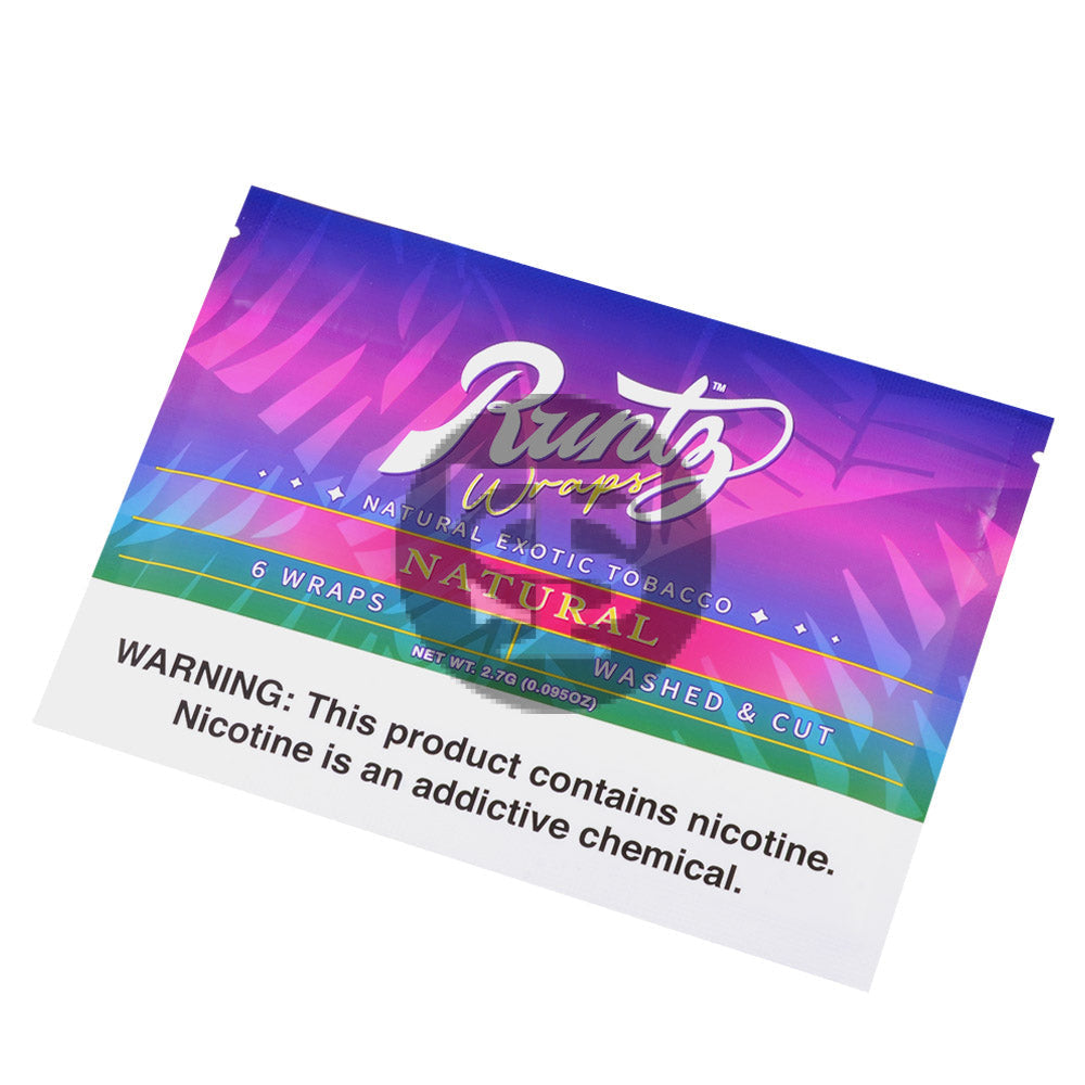 Runtz Natural Wraps 10 packs of 6