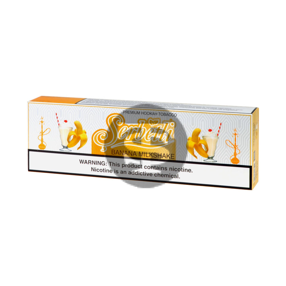 Serbetli Premium Hookah Tobacco 10 packs of 50g Banana Milkshake 2
