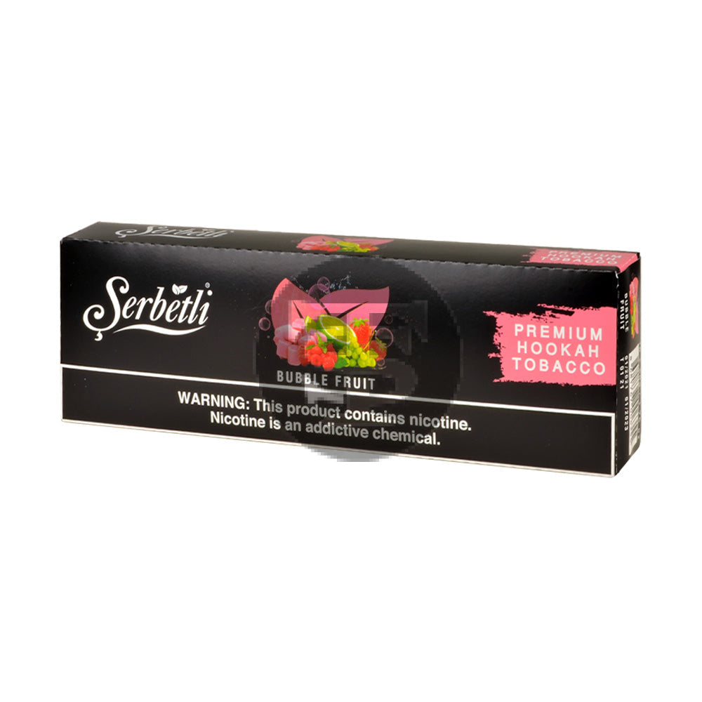 Serbetli Premium Hookah Tobacco 10 packs of 50g Bubble Fruit 1