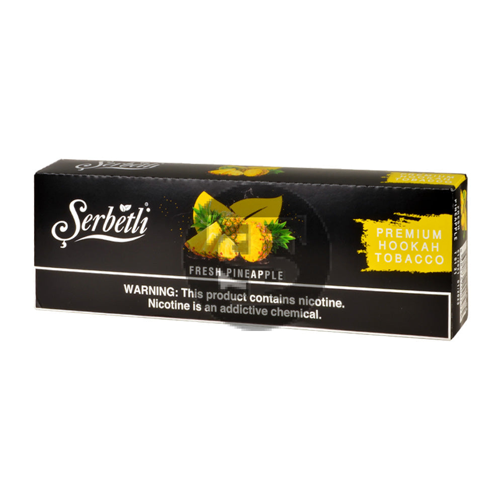 Serbetli Premium Hookah Tobacco 10 packs of 50g Fresh Pineapple 1