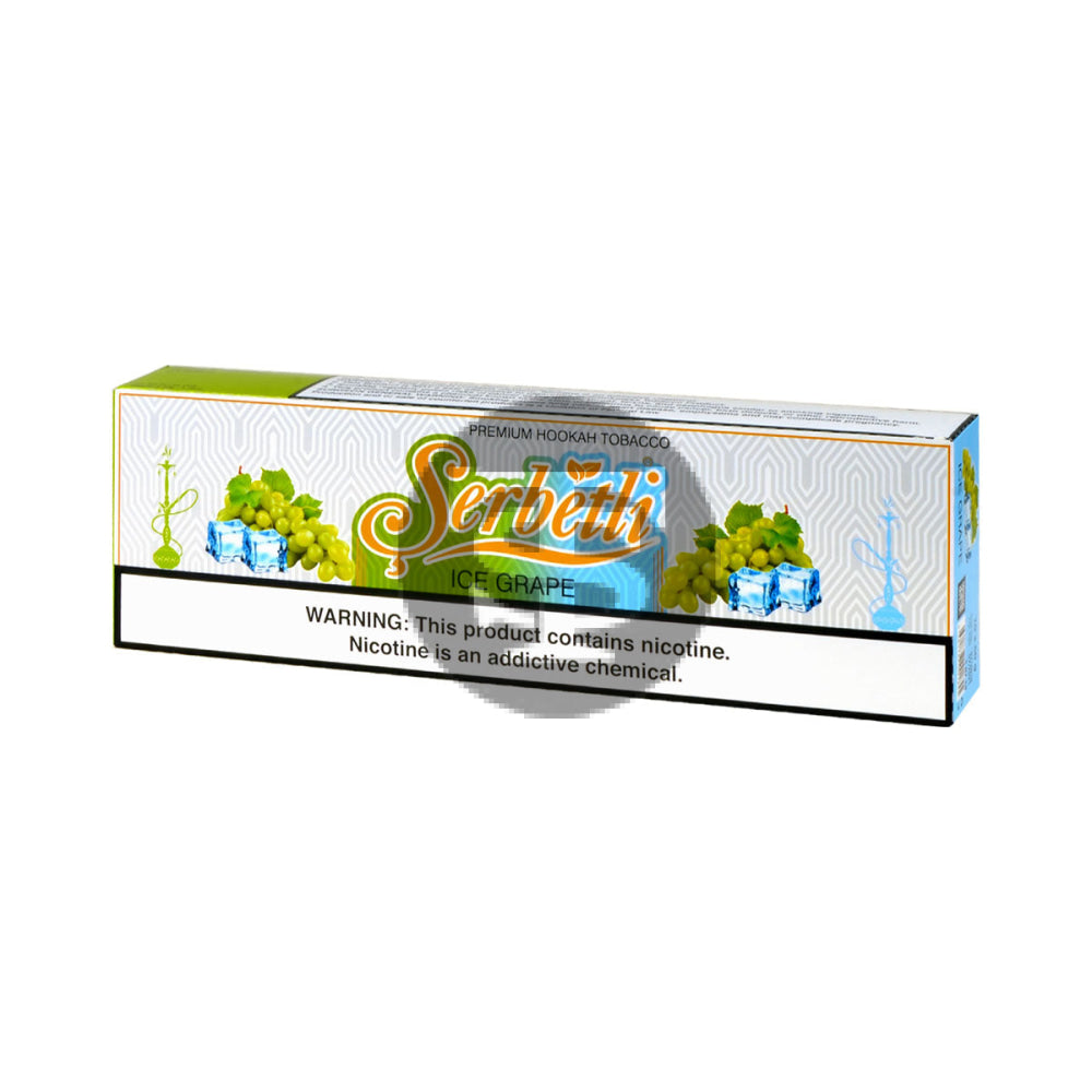 Serbetli Premium Hookah Tobacco 10 packs of 50g Ice Grape 2