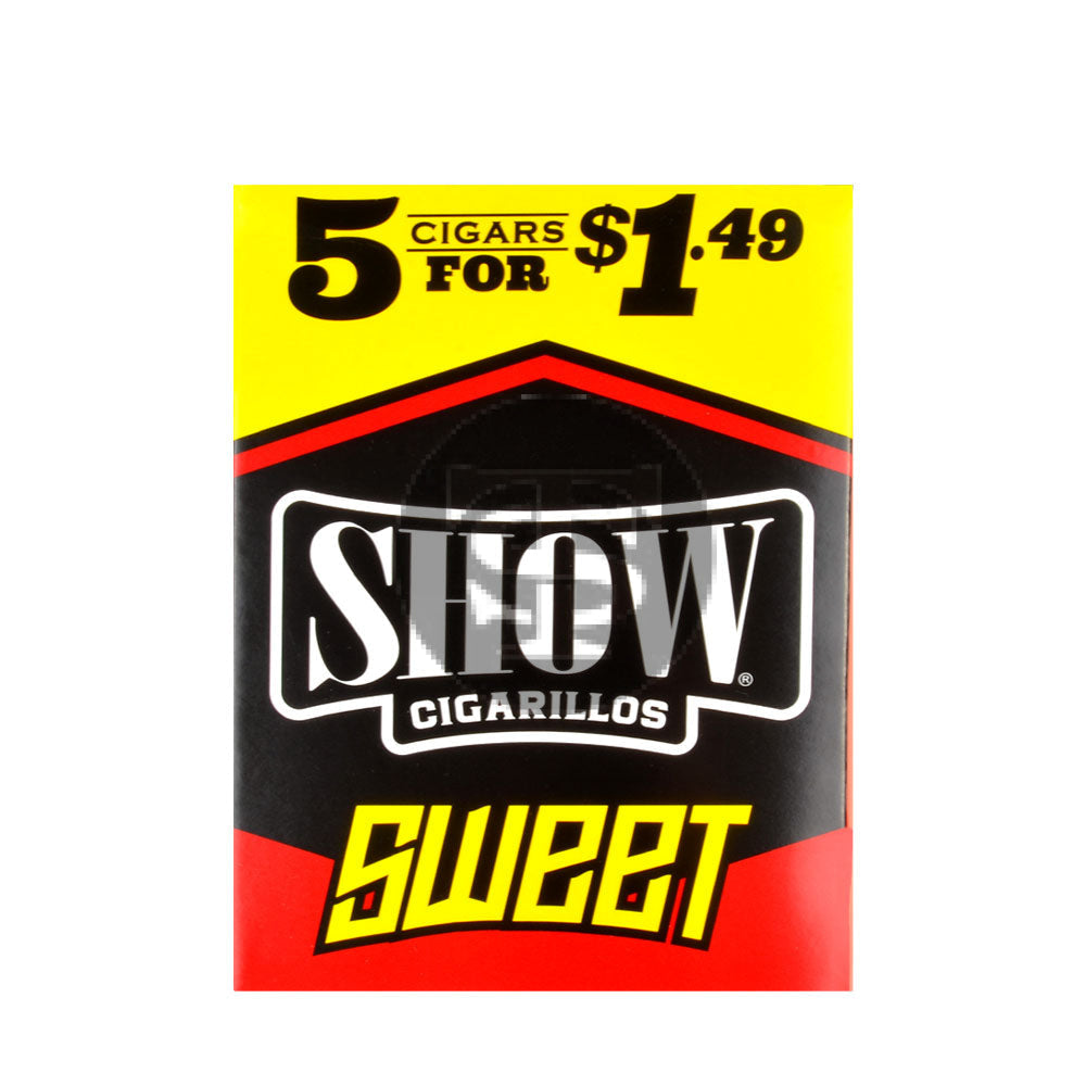 Show Cigarillos Sweet 15 Pouches of 5 Pre-Priced $1.49