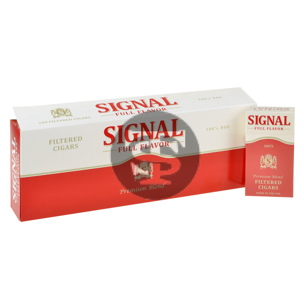 Signal Full Flavor Filtered Cigars 10 Packs of 20 3