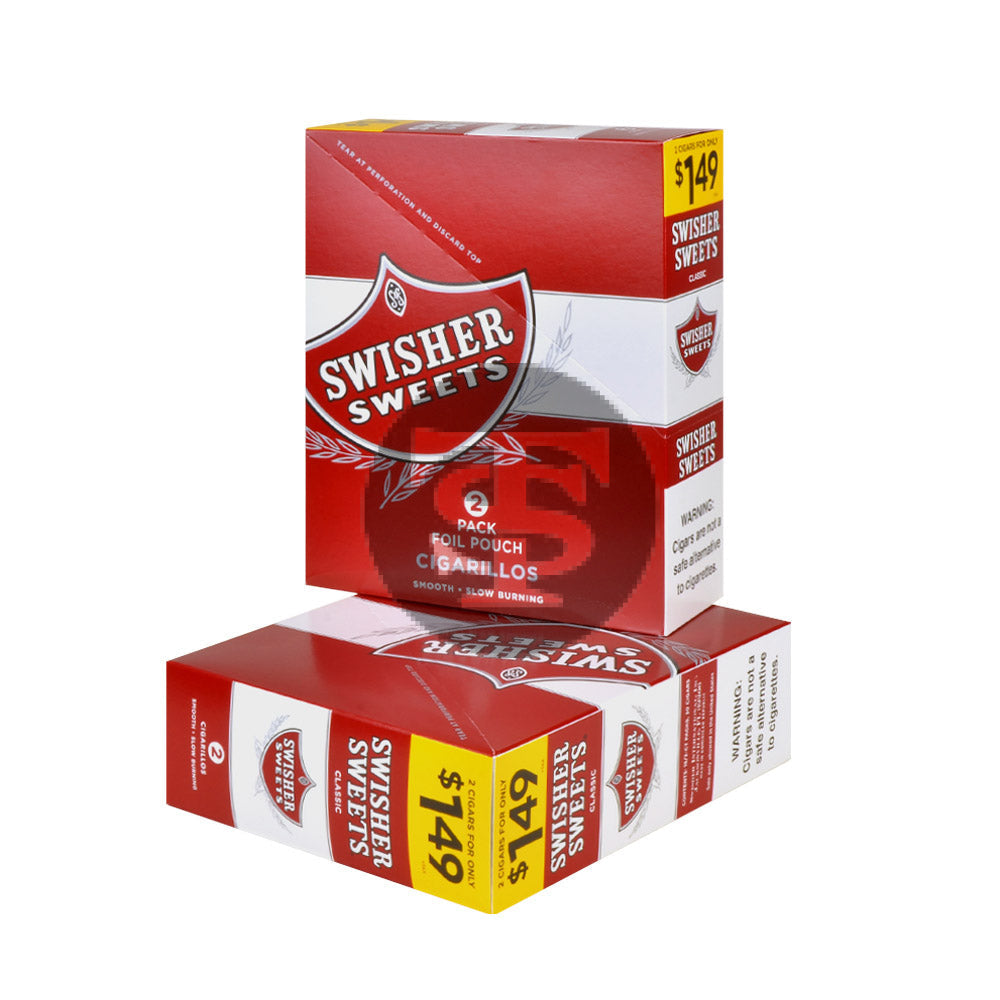 Swisher Sweets Cigarillos 1.49 Pre Priced 30 Packs of 2 Cigars Regular 3