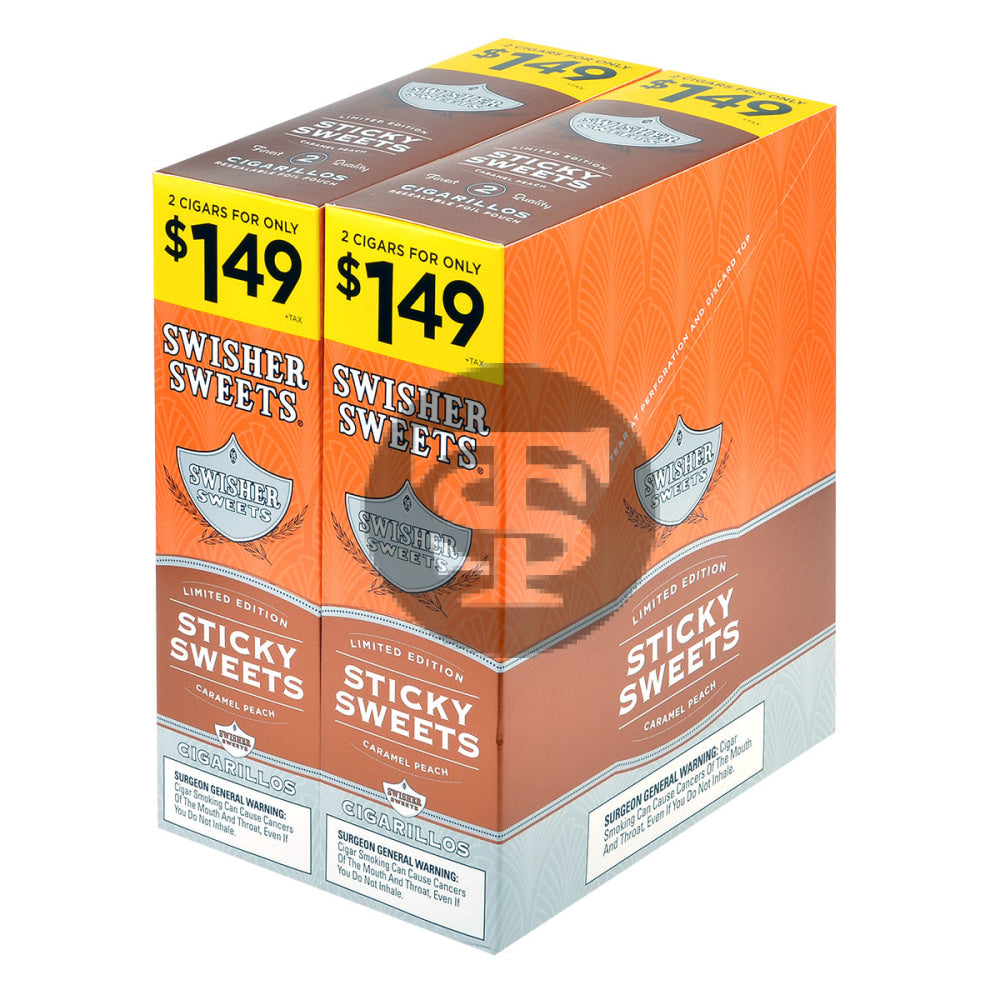 Swisher Sweets Cigarillos 1.49 Pre Priced 30 Packs of 2 Cigars Sticky Sweets 1