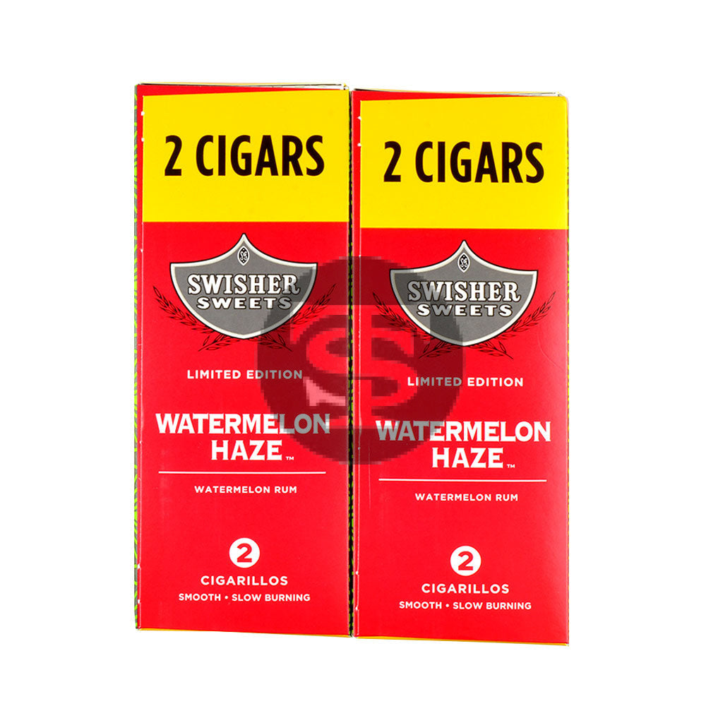 Swisher Sweets Cigarillos 30 Packs of 2 Cigars Watermelon Haze