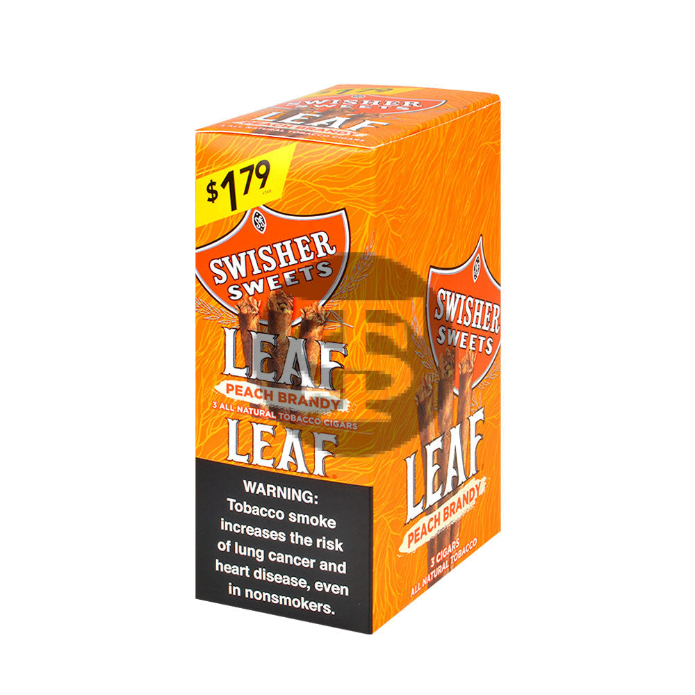 Swisher Sweets Leaf 3 for $1.79 Pack of 30 Peach Brandy 3